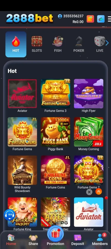 2888bet game
